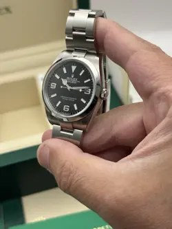 2023 Rolex Explorer 124270 36mm full set - Plus Half Link