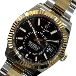 ROLEX SKY-DWELLER 326933 BLACK DIAL 40MM AUTOMATIC MEN'S WATCH
