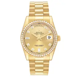 DIAMOND BEZEL MENS