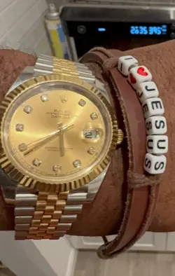 ROLEX DATEJUST 126333 GOLD AND SILVER W/ DIAMOND JUBILEE BRACELET WITH GOLD EZEL