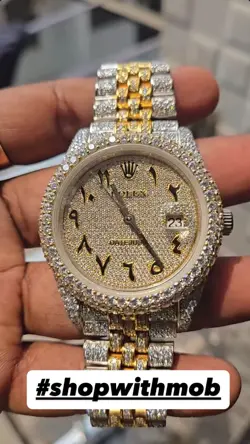 2 TONE ARABIC DIAL ROLEX