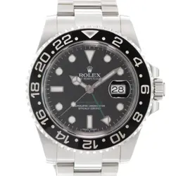 ROLEX GMT MASTER-II 116710LN WARRANTY 2013 SN/#G BOX/PAPER