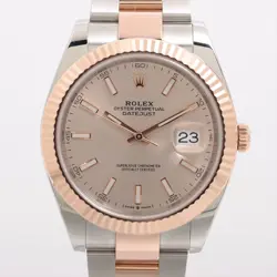 ROLEX DATEJUST 126331 SS×PG SS×PG AT SUNDUST DIAL