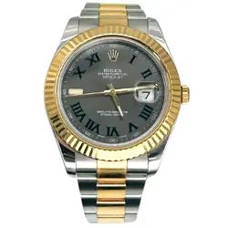 ROLEX 116333 WIMBLEDON DATEJUST II OYSTER 41MM BOX AND CARD
