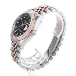 ROLEX DATEJUST 36 116231 BLACK BAR 5 ROW JUBILEE 244216
