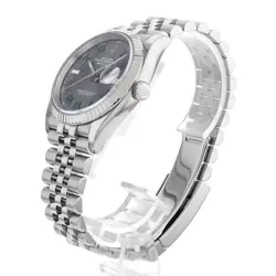 ROLEX DATEJUST 36 126234 SLATE GREY GREEN ROMAN 5 JUBILESS 243931