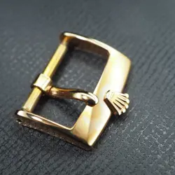 ROLEX GENUINE 16MM GOLD PLATED BUCKLE GP 26335 UNUSED  CLASP 16 MM