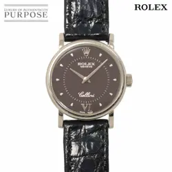 ROLEX CELLINI 6110 A LADIES WATCH FROM JAPAN G0511