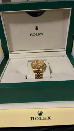 ROLEX 18K GOLD STEEL