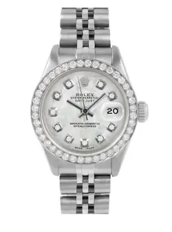 ROLEX 6917 LADIES 26MM DATEJUST MOTHER OF PEARL DIAMOND