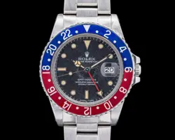 ROLEX GMT MASTER 16750 SS PEPSI BEZEL C. 1985
