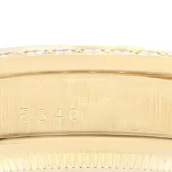 ROLEX PRESIDENT DAY DATE 36MM YELLOW GOLD DIAMOND MENS WATCH 18348