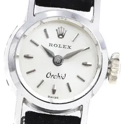 ROLEX ORCHID K18WG CAL.1401 HAND WOUND WOMEN S  785577  EV10  FROM JAPAN