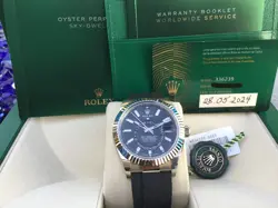 ROLEX OYSTER PERPETUAL SKY-DWELLER OYSTERFLEX WHITE GOLD 336239