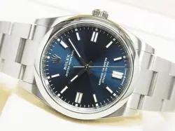 ROLEX OYSTER PERPETUAL 36 BLUE DIAL 126000 TO206079