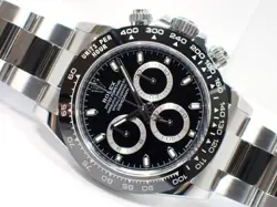 ROLEX DAYTONA BLACK DIAL 116500LN '22 MENS116500LN