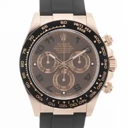 ROLEX DAYTONA 116515LN CHOCOLATE ARABIC NUMERALS WARRANTY 2018 BOX/PAPER