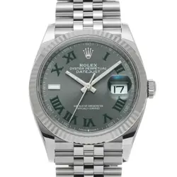 USED ROLEX DATEJUST 36 126234 CASE SIZE 36×36MM MEN'S WATCH #523712