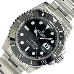 USED ROLEX SUBMARINER 116610LN BLACK CASE SIZE 42MM MEN'S WATCH #512812