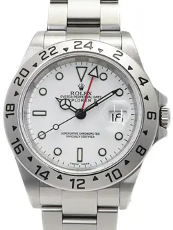 USED ROLEX EXPLORER 2 16570 WHITE CASE SIZE 40MM MEN'S WATCH #517712
