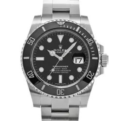 USED ROLEX SUBMARINER DATE 116610LN BLACK MEN'S WATCH #522812
