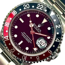 USED ROLEX GMT MASTER 2 16710 BLACK CASE SIZE 40MM MEN'S WATCH #516312