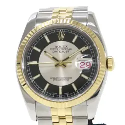 USED ROLEX DATEJUST 116233 CASE SIZE 36MM BAND SIZE 17CM MEN'S WATCH #513012