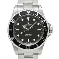 USED ROLEX SUBMARINER 14060M BLACK CASE SIZE 40MM×40MM MEN'S WATCH #511712