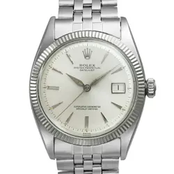 USED ROLEX DATEJUST 1601 SILVER CASE SIZE 36MM×36MM MEN'S WATCH #533212