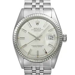 USED ROLEX DATEJUST 1601 SILVER CASE SIZE 36MM×36MM MEN'S WATCH #523212