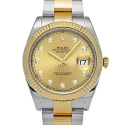 USED ROLEX DATEJUST 41 126333G CASE SIZE 41×41MM MEN'S WATCH #51312