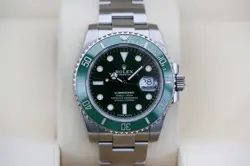 ROLEX 116610LV GREEN SUBMARINER 40MM 2017 HULK