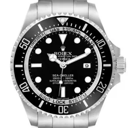 ROLEX SEADWELLER DEEPSEA CERAMIC BEZEL STEEL MENS WATCH 116660 BOX CARD