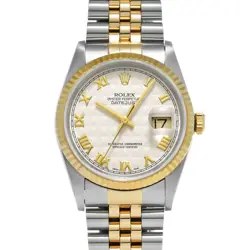 ROLEX  DATEJUST 16233 W NUMBER 1995 MANUFACTURED WATCH WRISTWATCH R45_0512