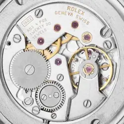 ROLEX CELLINI CLASSIC WHITE GOLD IVORY ANNIVERSARY DIAL MENS WATCH 5115