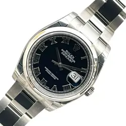 ROLEX  DATEJUST 36 RANDOM SERIAL 116200 BLACK SS AUTOMATIC WATCH R45_0512