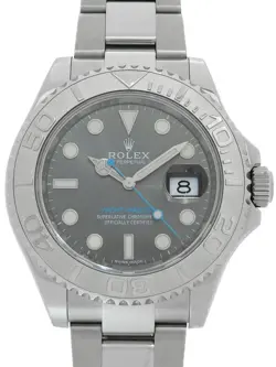 USED ROLEX YACHT MASTER 116622 GRAY CASE SIZE 40MM MEN'S WATCH #522012