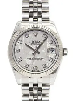 ROLEX DATEJUST DIAMOND METEORITE 178274G Z BOYS AUTOMATIC #T027