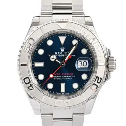 USED ROLEX YACHT MASTER 40 126622 BLUE CASE SIZE 40MM MEN'S WATCH #532712