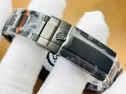 WITH GREEN BEZEL