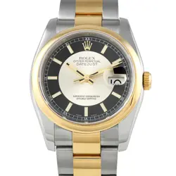 ROLEX DATEJUST 36 TWO-TONE OYSTER WATCH 116203