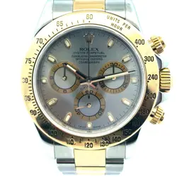 ROLEX DAYTONA 116523 WITH COSMOGRAPH SILVER DIAL WATCH