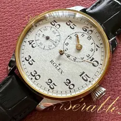 ROLEX REGULATOR VINTAGE WRISTWATCH POCKET WATCH MOVEMENT LUXURY SKELETON