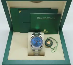 ROLEX DATEJUST II 116300 MENS AUTOMATIC CHRONOMETER WRISTWATCH 41MM SERVICED