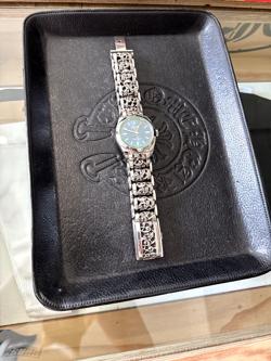 ROLEX MILGAUSS X CHROME HEARTS CUSTOM BAND BLUE DIAL WITH RECEIPT