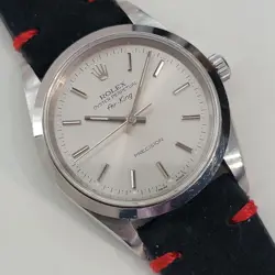 MENS ROLEX PRECISION REF 14000 AIR KING 35M 1990S AUTOMATIC SWISS RA479B