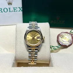 ROLEX 69173 LADY-DATEJUST 26MM STEEL YELLOW GOLD CHAMPAGNE DIAL JUBILEE 2025