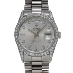 ROLEX DAY-DATE 36 18389A W-SERIES (1995) DIAMOND MEN'S AUTOMATIC #GZ022