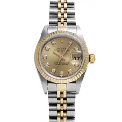 ROLEX DATEJUST DIAMOND 69173G W SERIAL (1995) DIAMOND LADIES AUTOMATIC #GZ161