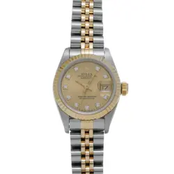 ROLEX DATEJUST DIAMOND 69173G X-SERIES (1993) DIAMOND LADIES AUTOMATIC #GZ170